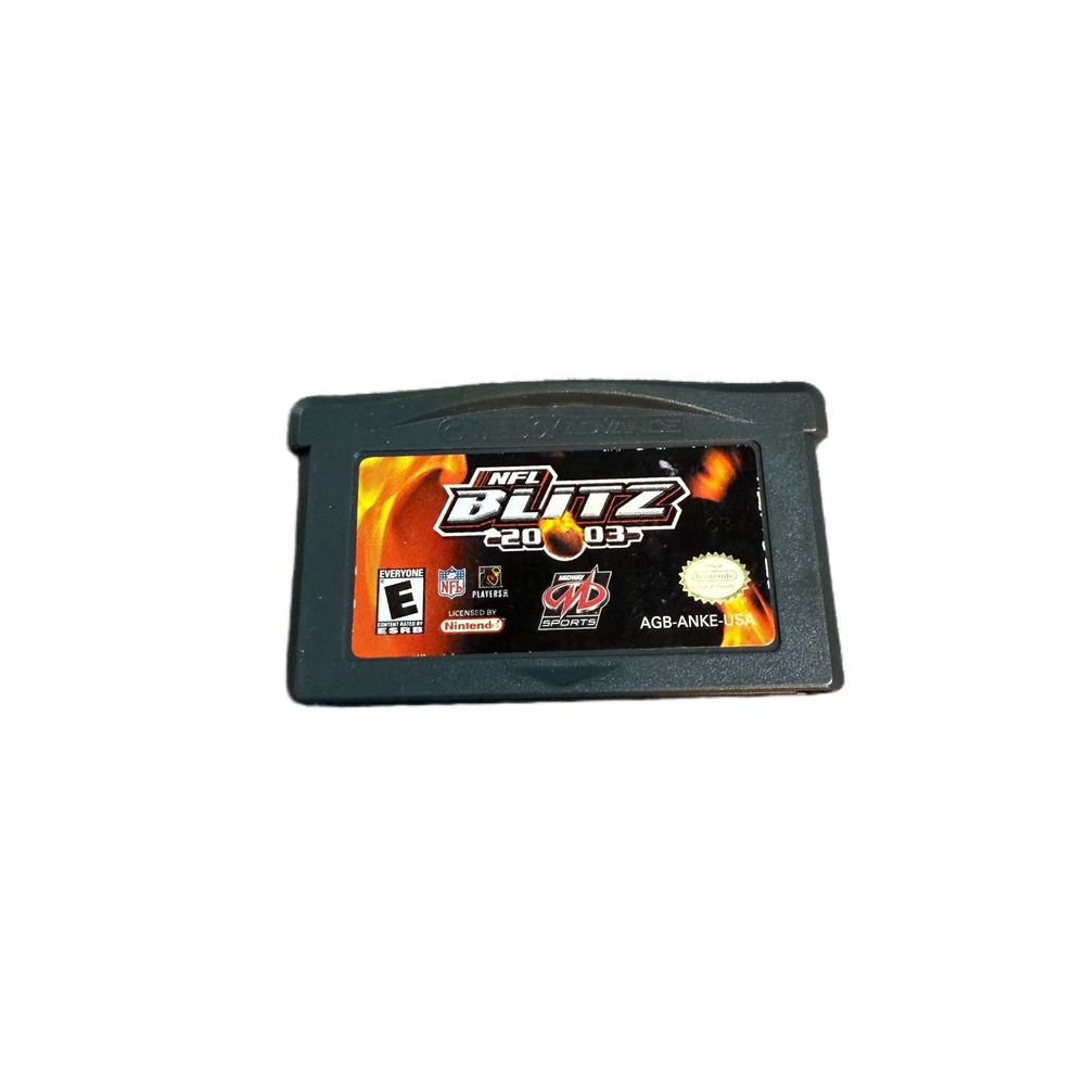 NFL Blitz 2003 Nintendo Game Boy Advance GBA Midway Sports AGB-ANKE-USA